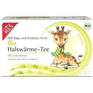 H&S Biologische Keelverwarmende Thee Baby- en Kinderthee Fbtl. 30 g