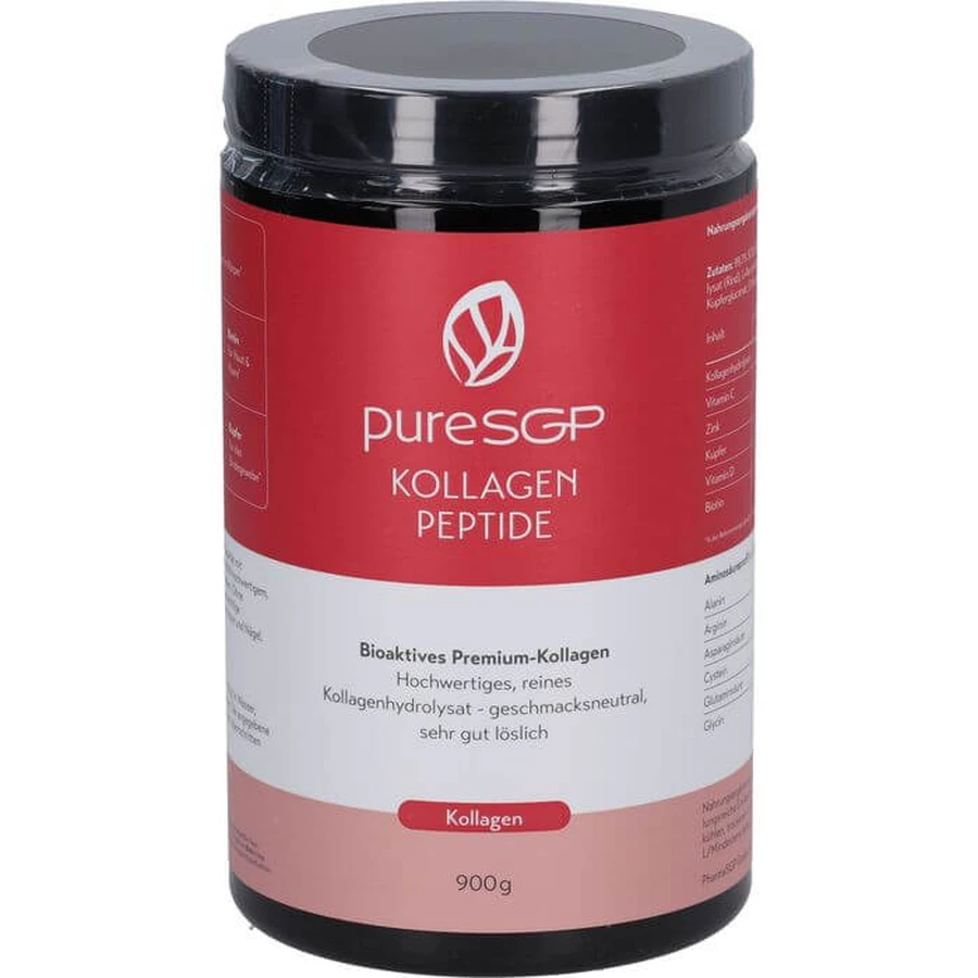 PURESGP Kollagen Peptide Pulver 900 g