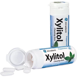 MIRADENT Xylitol Chewing Gum Mint 30 pcs.