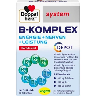 DOPPELHERZ B-Komplex system Tabletten 60 St.