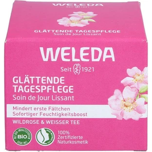 WELEDA soin de jour lissant à la rose sauvage et au thé blanc 40 ml