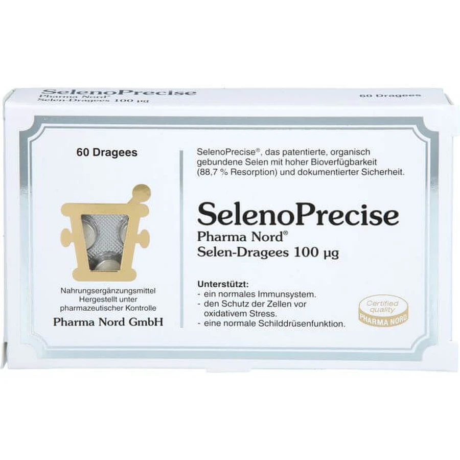 SELENOPRECISE 100 µg Pharma Nord omhulde tabletten 60 st.