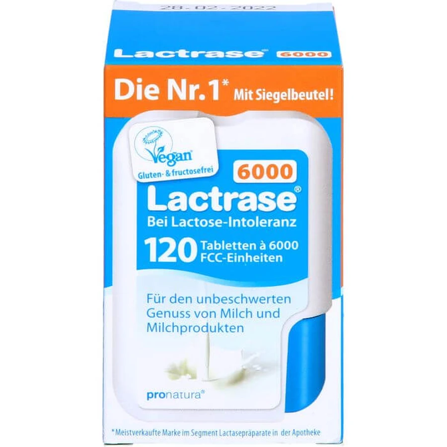 LACTRASE 6.000 FCC Tbl.in klikdispenser dubbelpak 240 st.