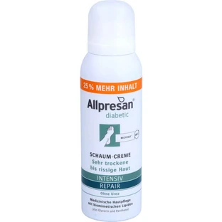 ALLPRESAN diabetisch Inten.+Repair o.Urea Schuim-Cr. 125 ml