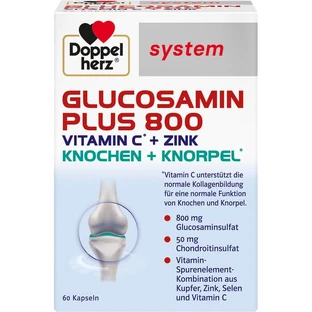 DOPPELHERZ Glucosamin Plus 800 system Kapseln 60 St.