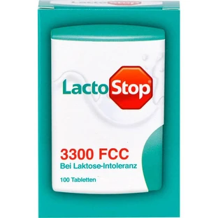 LACTOSTOP 3.300 FCC compresse click dispenser 100 pz.