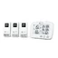 Digitales Thermometer- und Hygrometer-Set mit 3 drahtlosen Außensendern Trio, Airbi