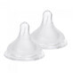 Premium silicone teat set, size XL, +7 months, Spectra