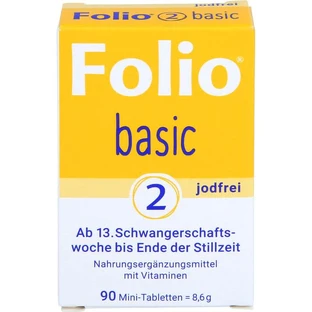 FOLIO 2 basis jodiumvrije filmomhulde tabletten 90 st.
