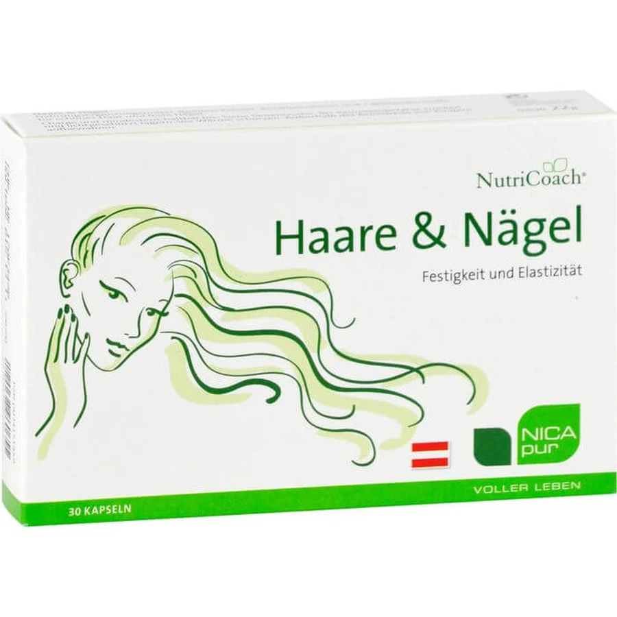 NICAPUR Cápsulas Cabello y Uñas 30 Cápsulas