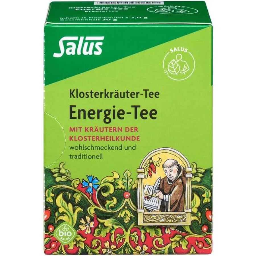 ENERGY TEA Monastery Herb Tea Organic Salus Fbtl. 15 St.