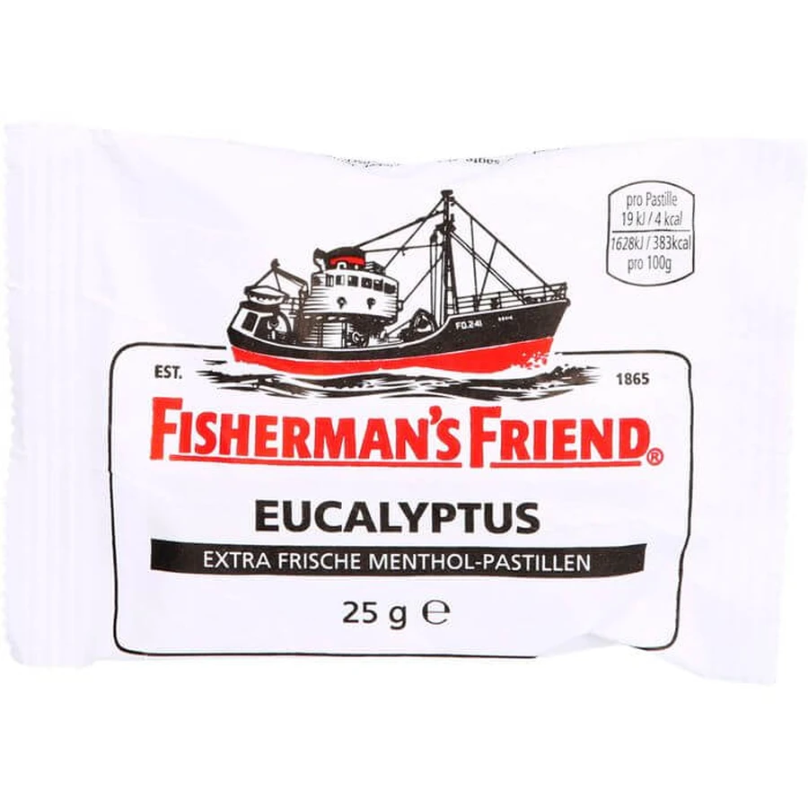 FISHERMANS FRIEND Eucalyptus avec pastilles de sucre 25 g