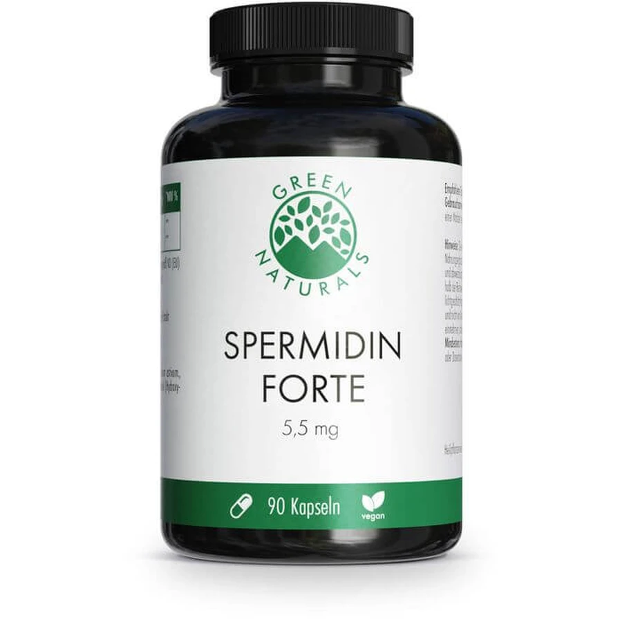 GREEN NATURALS Spermidine Forte 5.5 mg vegan caps. 90 unid.