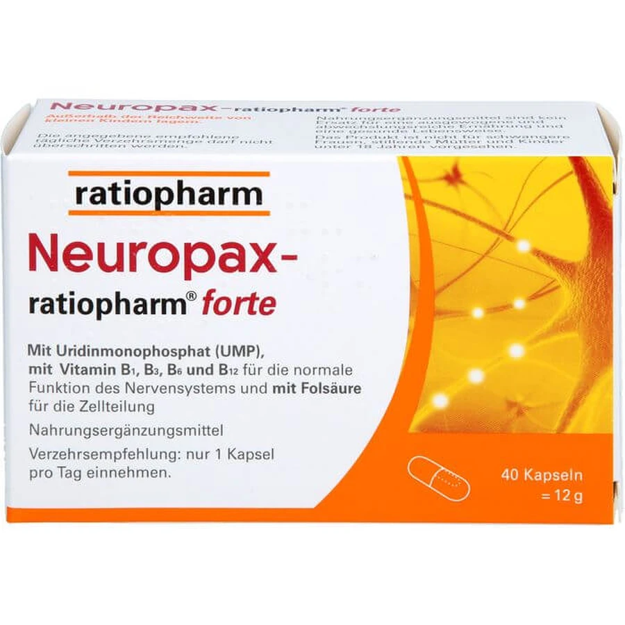 NEUROPAX-ratiopharm forte Capsule 40 Capsule