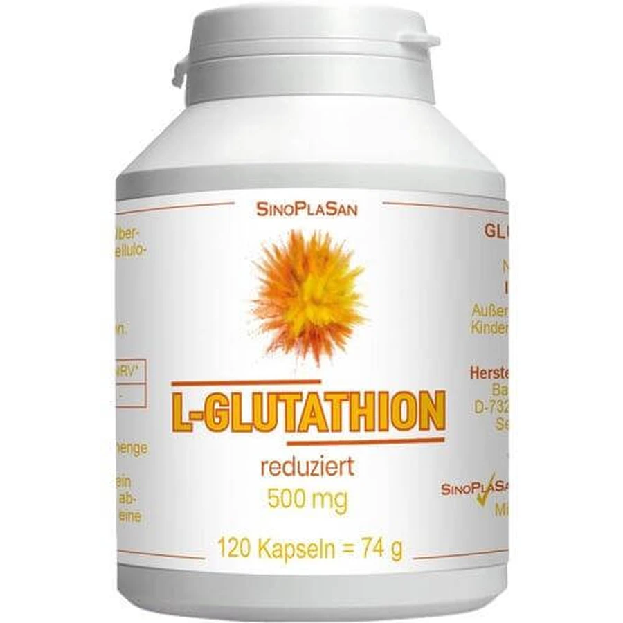 L-GLUTATIÓN 500 mg MONO Cápsulas 120 Cápsulas