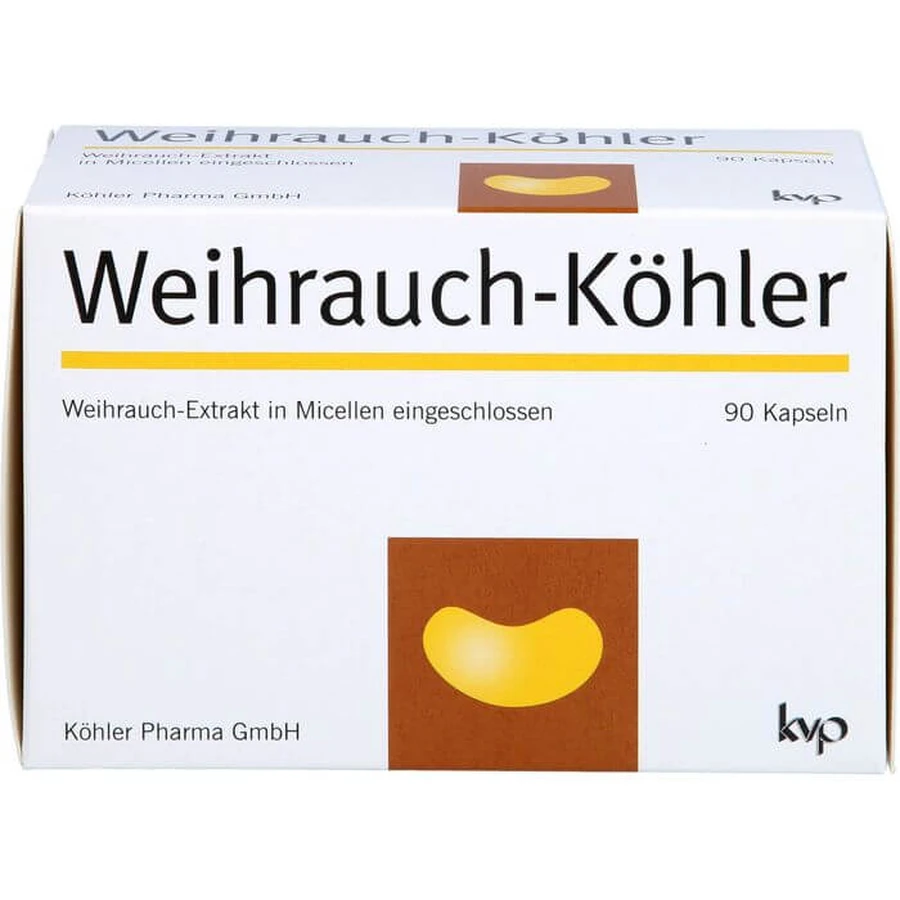 WEIHRAUCH-KÖHLER Cápsulas 90 Cápsulas
