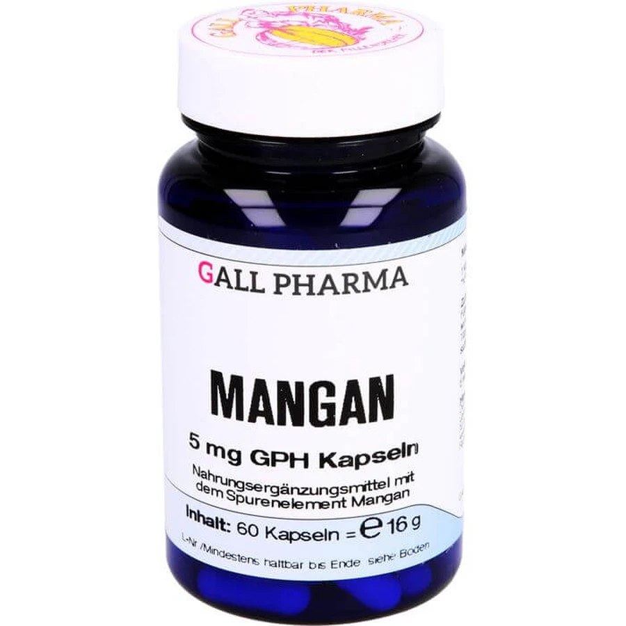 MANGAN 5 mg GPH Capsules 60 Capsules