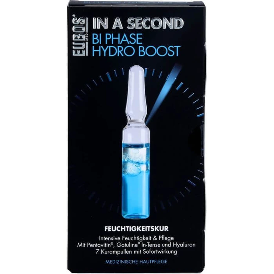 EUBOS IN EEN TWEEDE Vochtinbrengende Cure Bi-Phase Hydro Boost 14 ml
