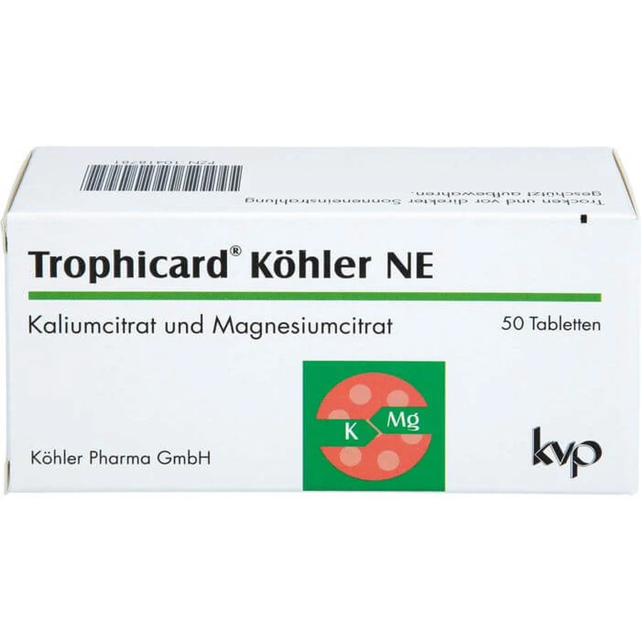 TROPHICARD Köhler NE Tablets 50 St.