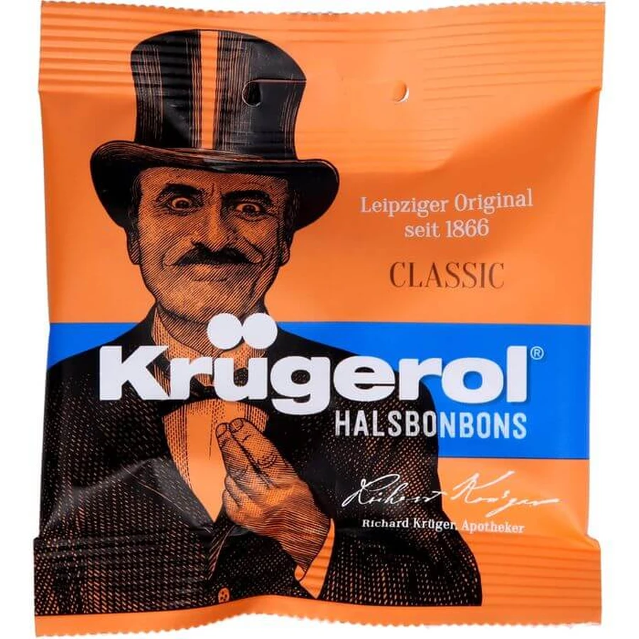 KRÜGEROL pastilles pour la gorge sucrées 50 g
