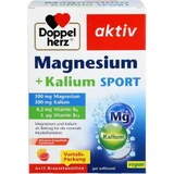 DOPPELHERZ Magnesium+Potassium Sport Effervescent Tablets 90 Capsules