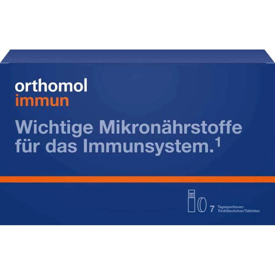 ORTHOMOL Immun Trinkfläschchen/Tabl.Kombipack. 7 St.