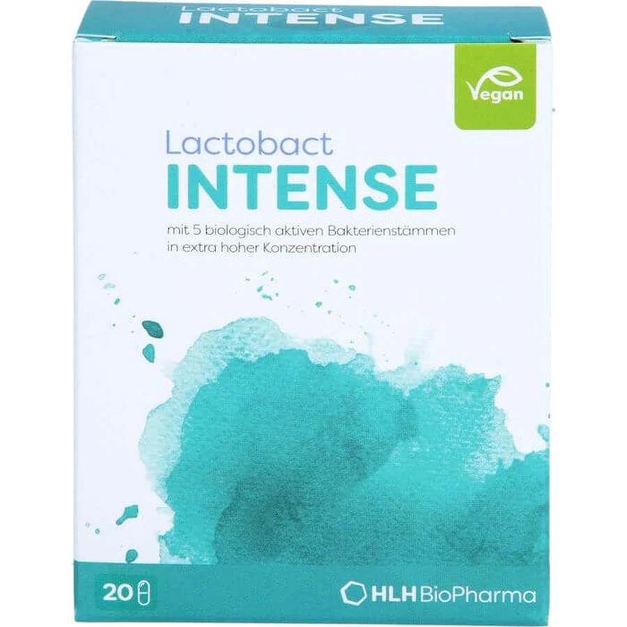 LACTOBACT INTENSE magensaftresistente Kapseln 20 St.