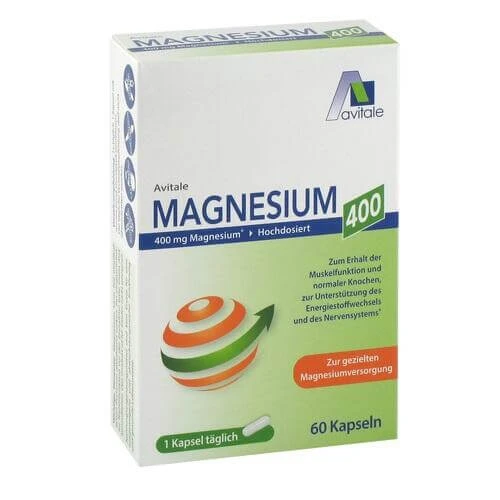 MAGNESIUM 400 mg Capsules 60 Capsules