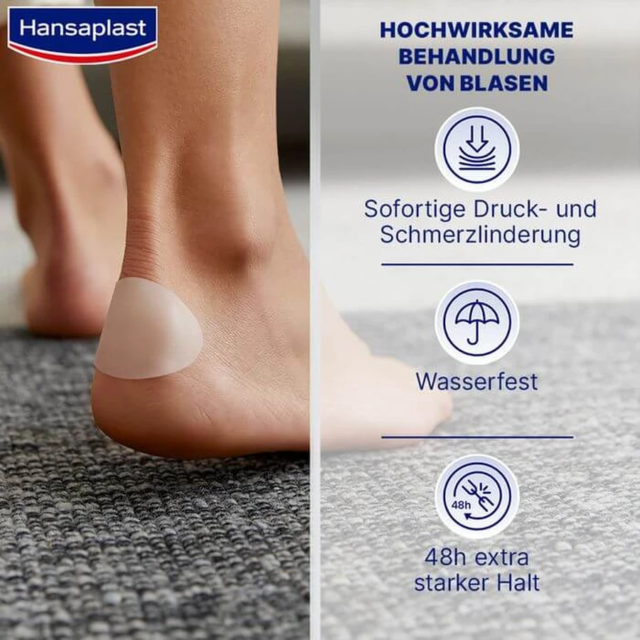 HANSAPLAST Blaarpleister SOS Mix Set 6 stuks.