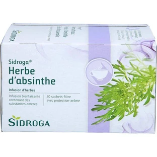SIDROGA Bolsita de filtro de té de ajenjo 20 g
