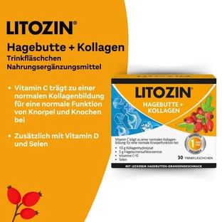 LITOZIN Rozenbottel+Collageen Drinkfles 750 ml