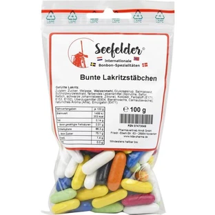 SEEFELDER colorful licorice sticks KDA 100 g