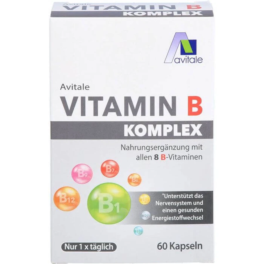 VITAMIN B KOMPLEX Capsules 60 Capsules