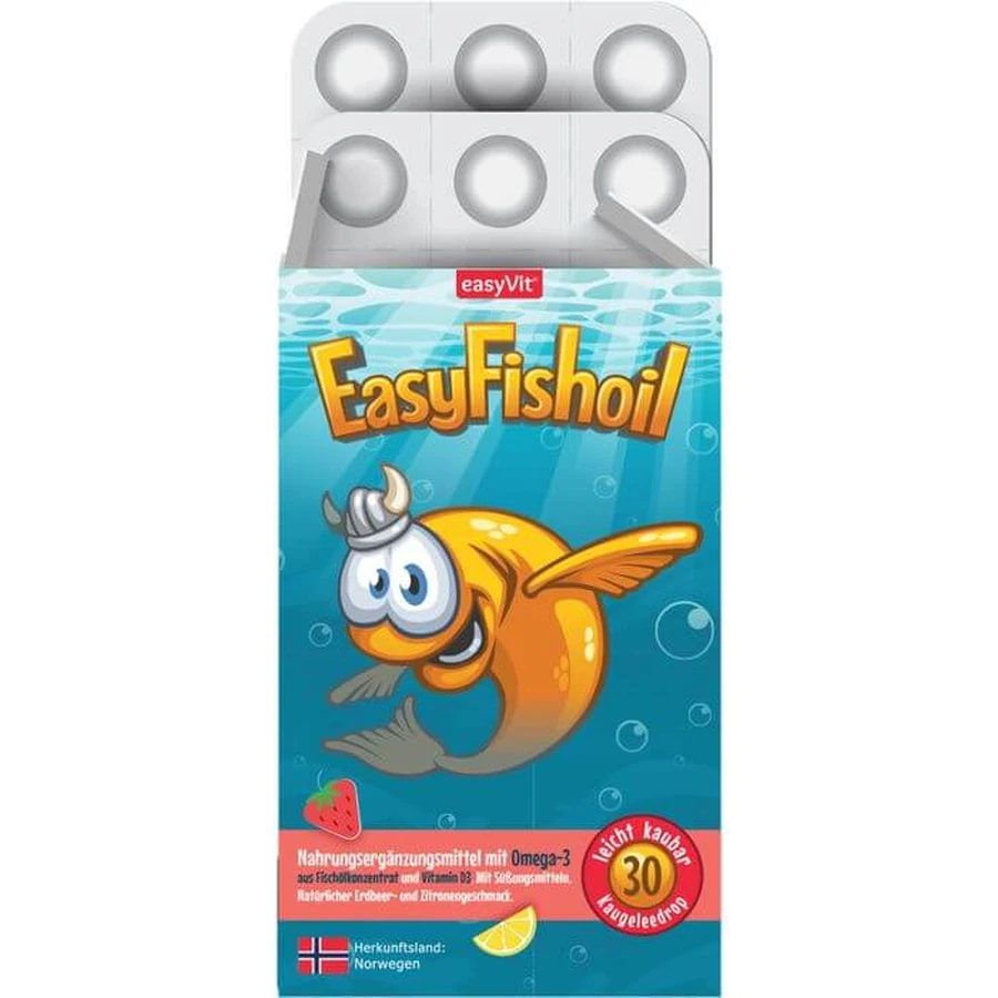 EASYFISHOIL Chewable Tablets 30 pcs.
