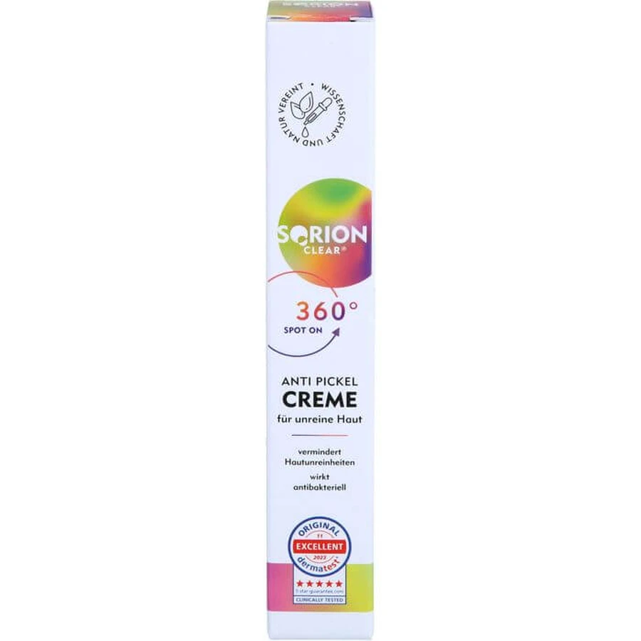 SORION CLEAR Cremă împotriva coșurilor 20 ml