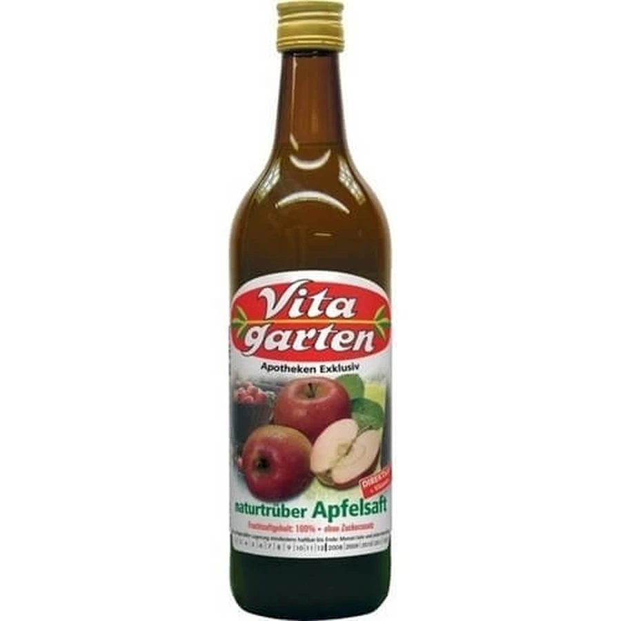 VITAGARTEN Apple juice cloudy 750 ml