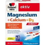 DOPPELHERZ Magnesium+Calcium+D3 DIRECT Pellets 20 stuks.