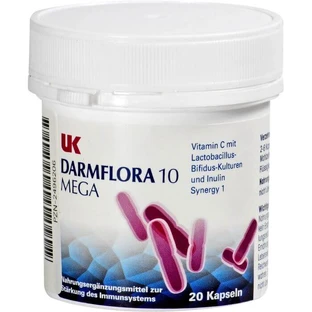 UK Darmflora 10 Mega Cápsulas 20 Cápsulas