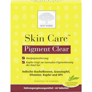SKIN-CARE Pigment Heldere Tabletten 60 stuks.
