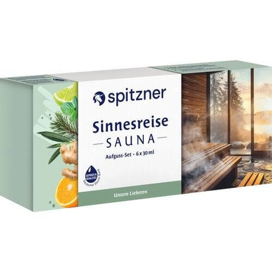 SPITZNER Sauna Infusion Sensory Journey Set 180 ml