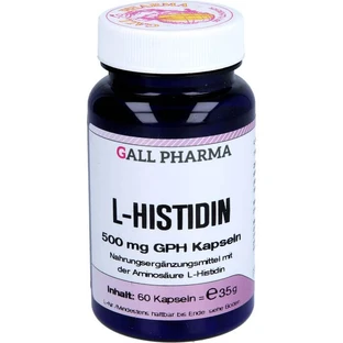 L-HISTIDIN 500 mg GPH Kapsułki 60 kapsułek