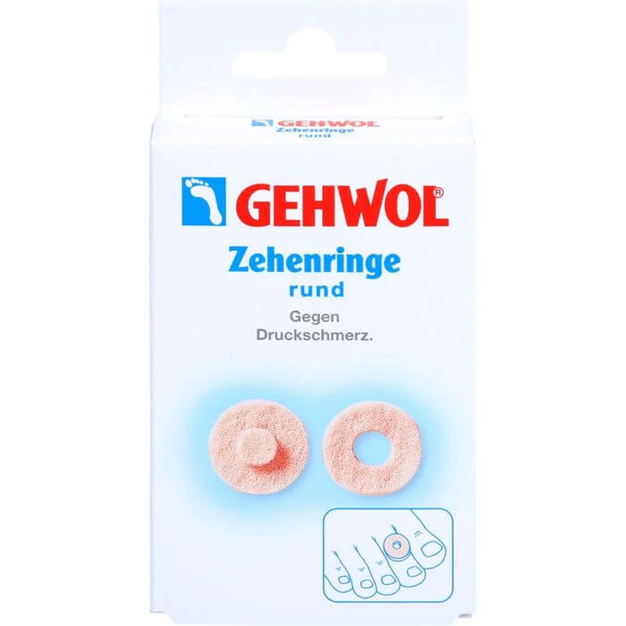 GEHWOL Zehenringe rund 9 St.