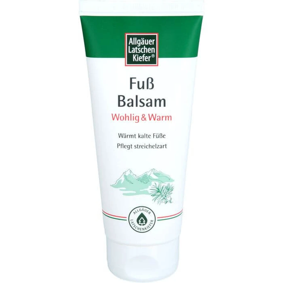 ALLGÄUER LATSCHENK. Bálsamo de pies calmante y cálido 100 ml