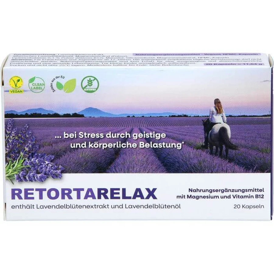 RETORTARELAX Cápsulas 20 Cápsulas
