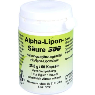 ACIDE ALPHA LIPONIQUE 300 Capsules 60 Capsules