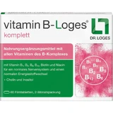 VITAMIN B-LOGES kompletne tabletki powlekane 60 szt.