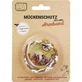 MÜCKENSCHUTZ wristband PU leather brown/white KDA 1 pc.