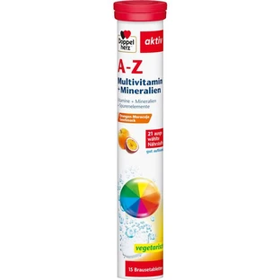 DOPPELHERZ A-Z Multivitamin+Minerals Effervescent tablets 15 pcs.