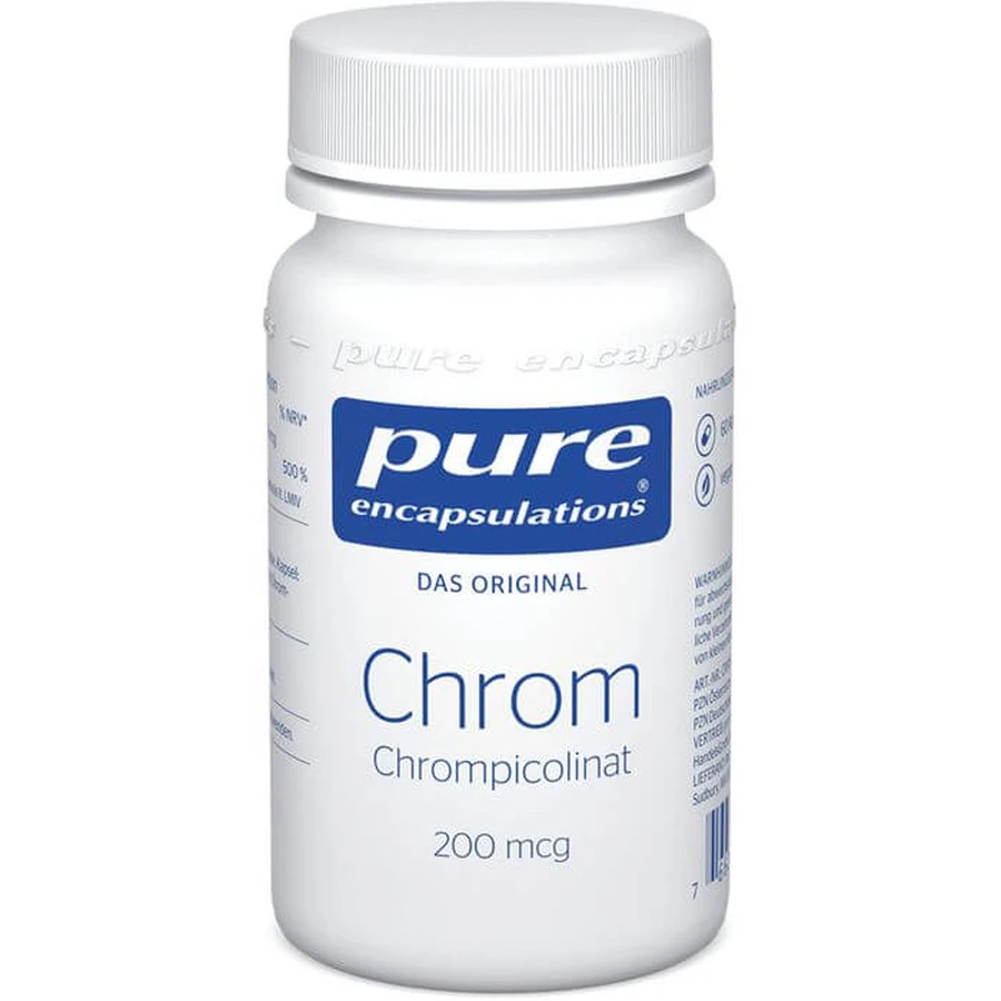 PURE ENCAPSULATIONS Cromo Crompicol.200µg Cápsulas 60 Cápsulas