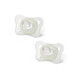 Chicco physioforma mini-soft pacifier, fluorescent, 2 pcs/set, 2-6 months+, Chicco